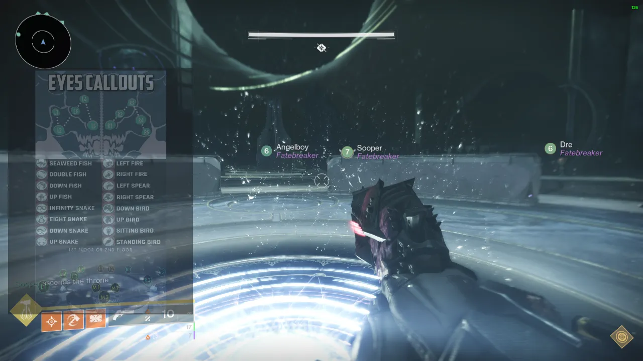 my own screenshot taken from the riven encounter within the pantheon challenge